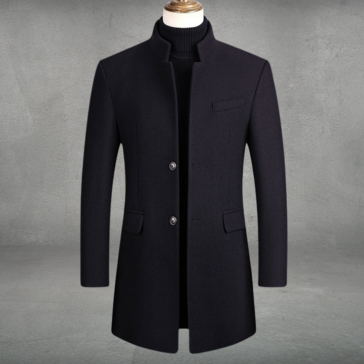 Benjamin | Eleganter Business-Mantel für Herren mit langen Ärmeln