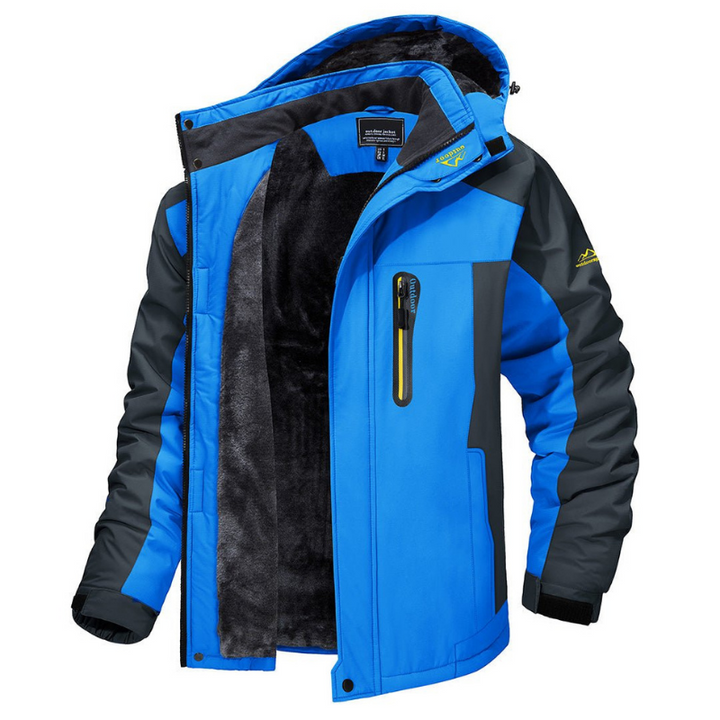Herren Outdoor-Winterjacke mit langen Ärmeln