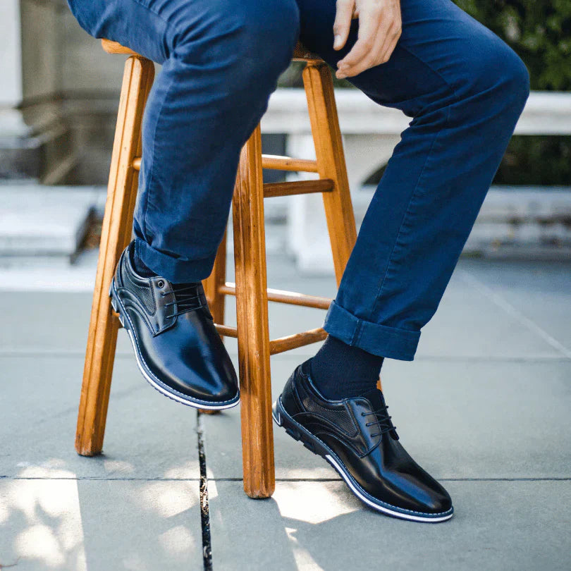 Oxford Lisse | Orthopädischer Anzugschuh für Herren
