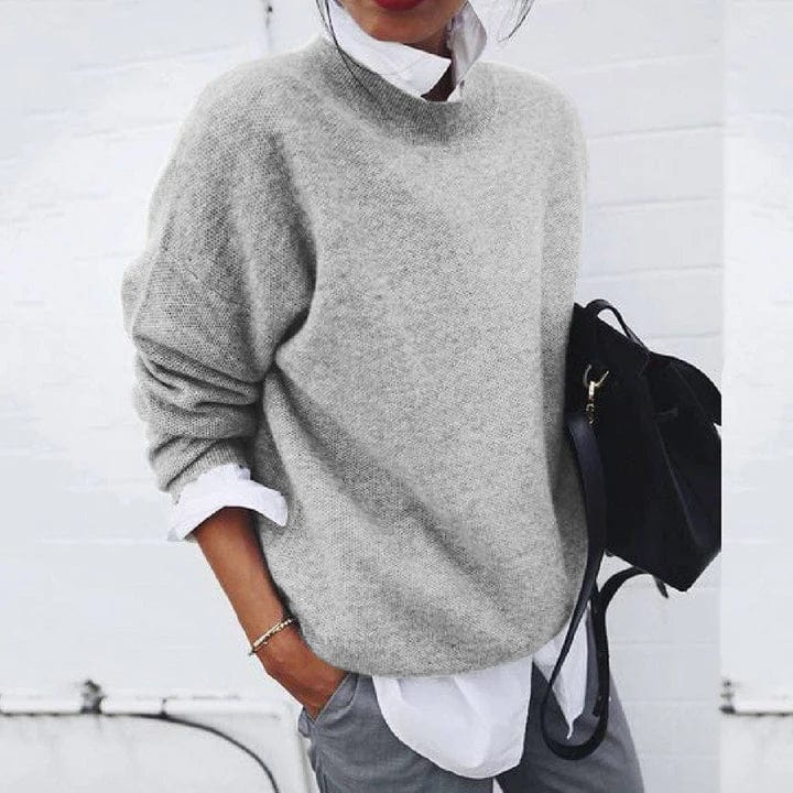 Daisy | Weicher Pullover für Damen mit Rundhalsausschnitt und langen Ärmeln