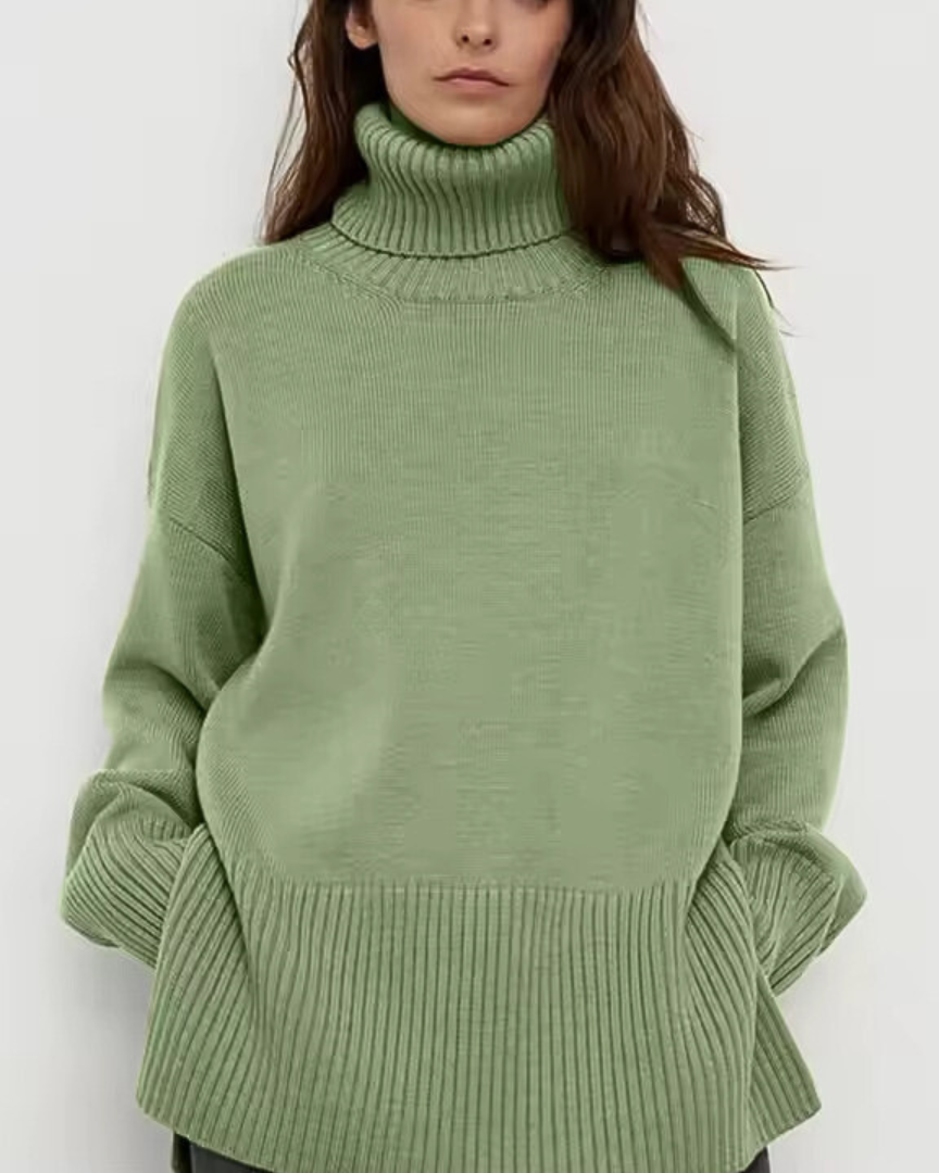 Emma | Rollkragenpullover für Damen mit langen Ärmeln