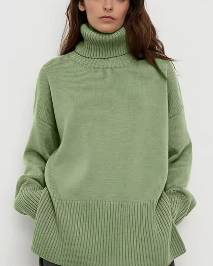 Emma | Rollkragenpullover für Damen mit langen Ärmeln