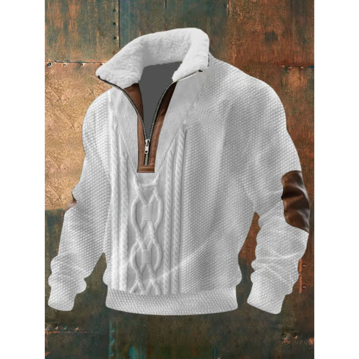 SILVORO | Pullover für Herren mit hohem Kragen