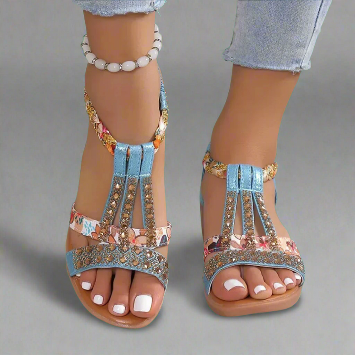 Bernatrudis | Elegante Boho-Sandalen für den Sommer für Damen