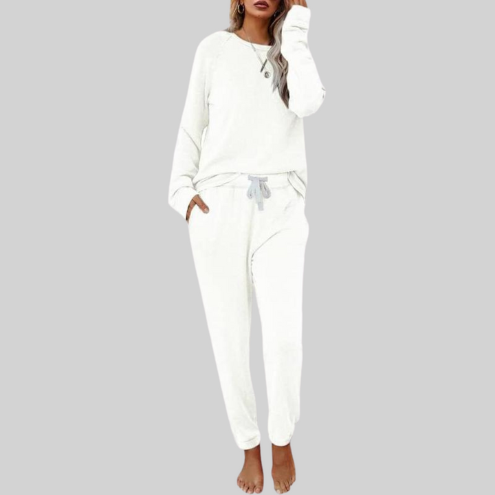 Josie | Lässiges Langarm- und Sweatpants-Set für Damen