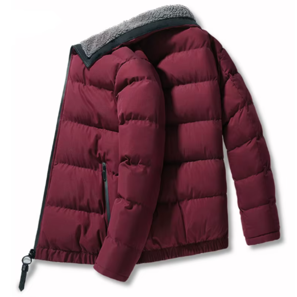 Premium Gepolsterte Winterjacke für Herren mit Rundhalsausschnitt