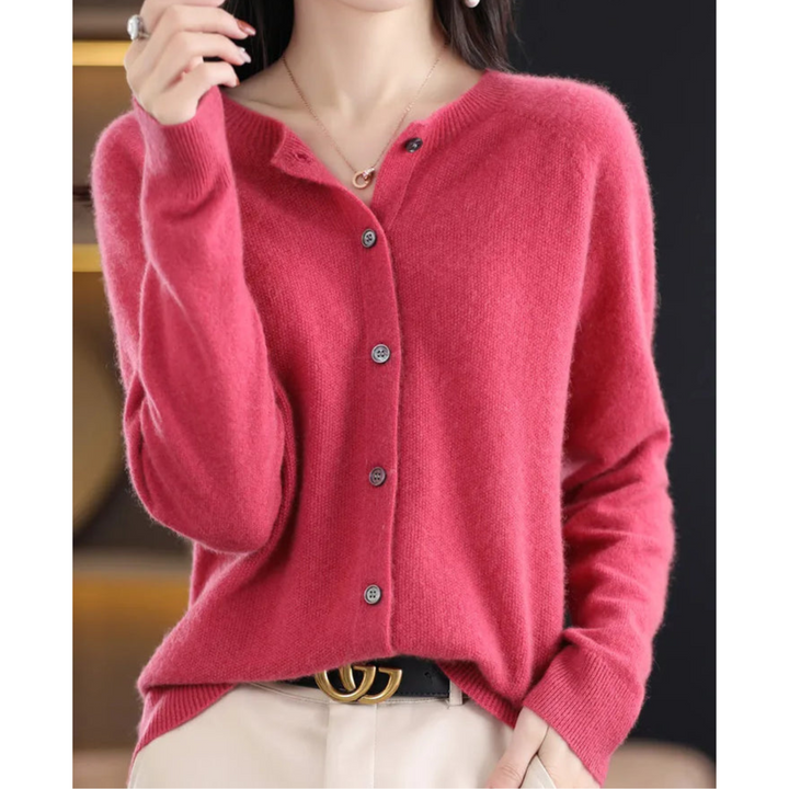 Hannah | Winter Essential Pullover für Damen mit V-Ausschnitt und langen Ärmeln