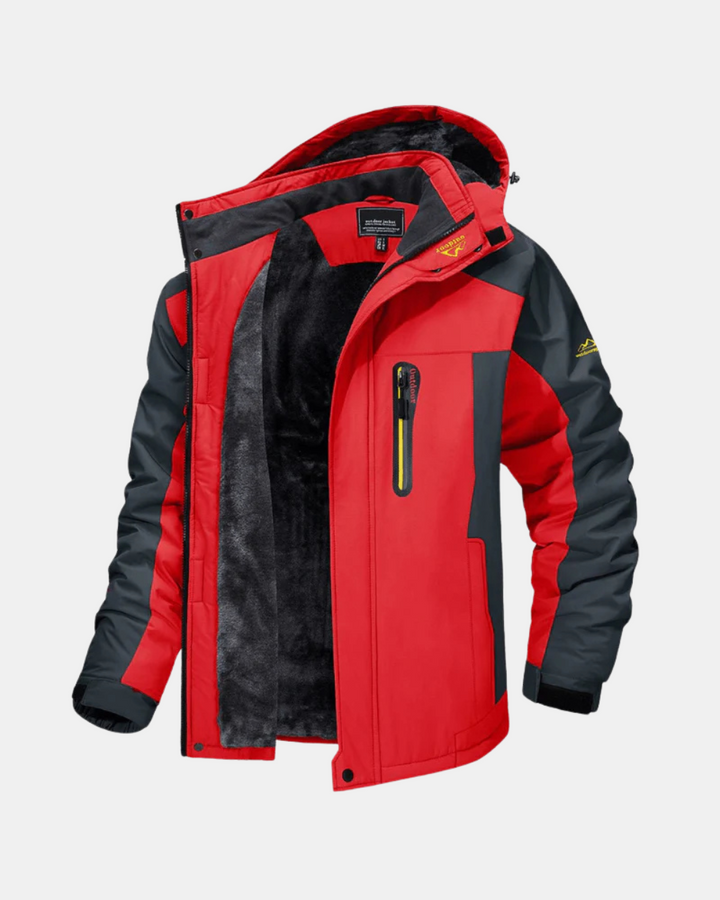 Ettore Wind- und wasserdichte Jacke für Damen mit Kapuze und langen Ärmeln