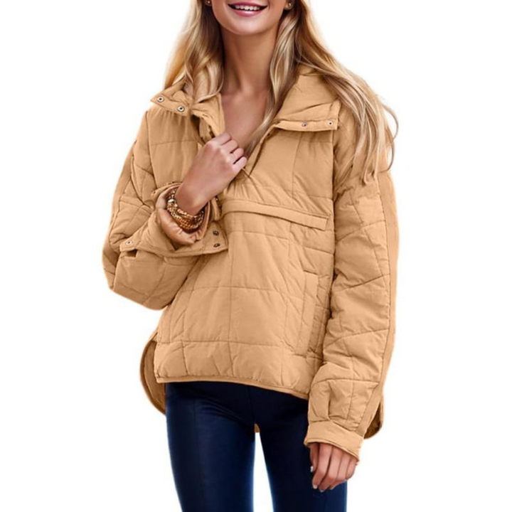Fely | Übergroßer Kapuzenpullover für Damen mit langen Ärmeln