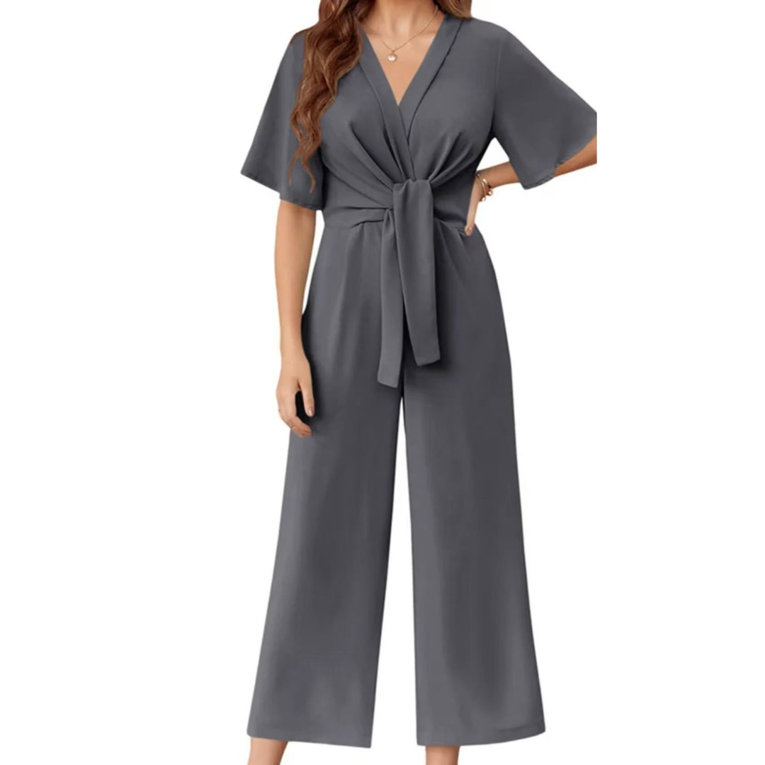 Gabriella | Elegante Sommer-Hüftknoten-Overall für Damen