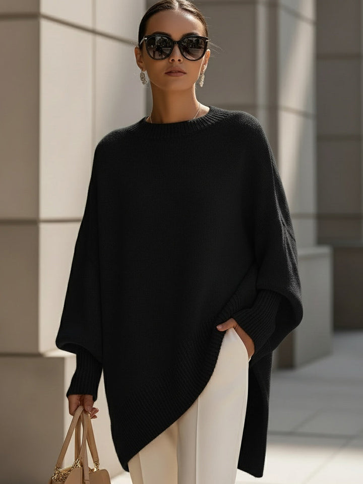 Jane | Oversized Pullover für Damen mit Rundhalsausschnitt und langen Ärmeln