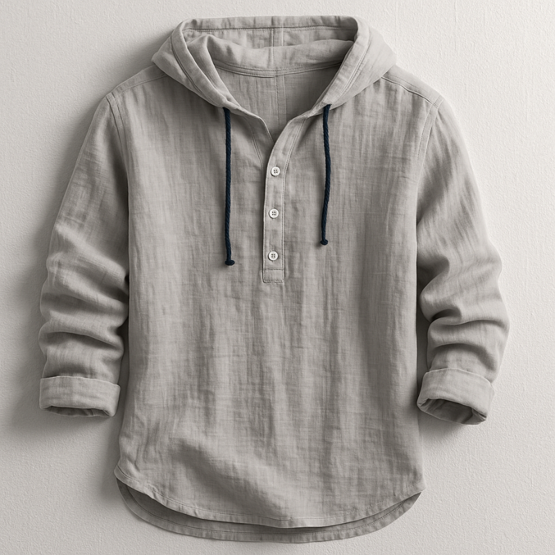 Fabio | Luxus Hoodie für Herren mit Kapuze und langen Ärmeln