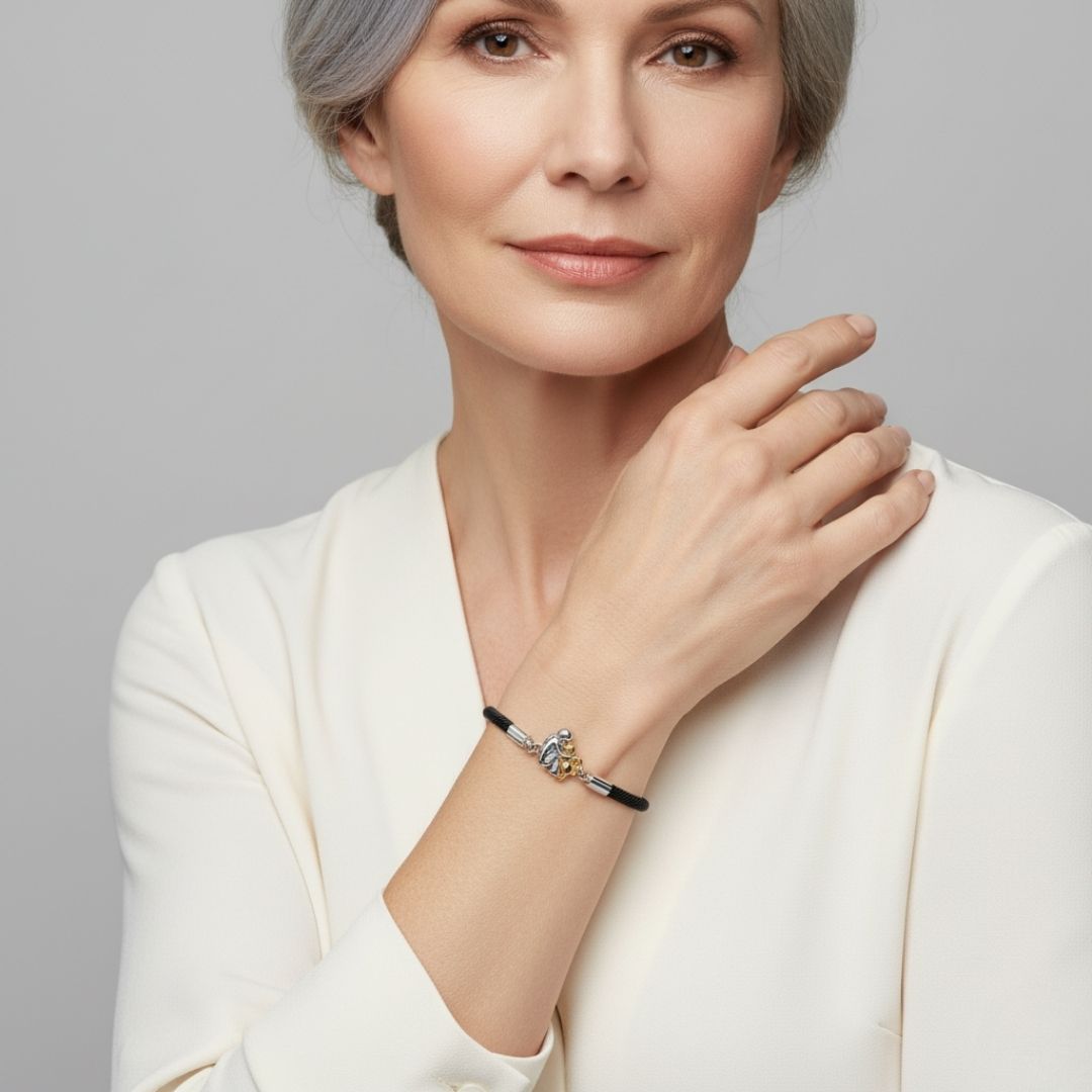 katy | Armband mit Schnur und Hundemotiv