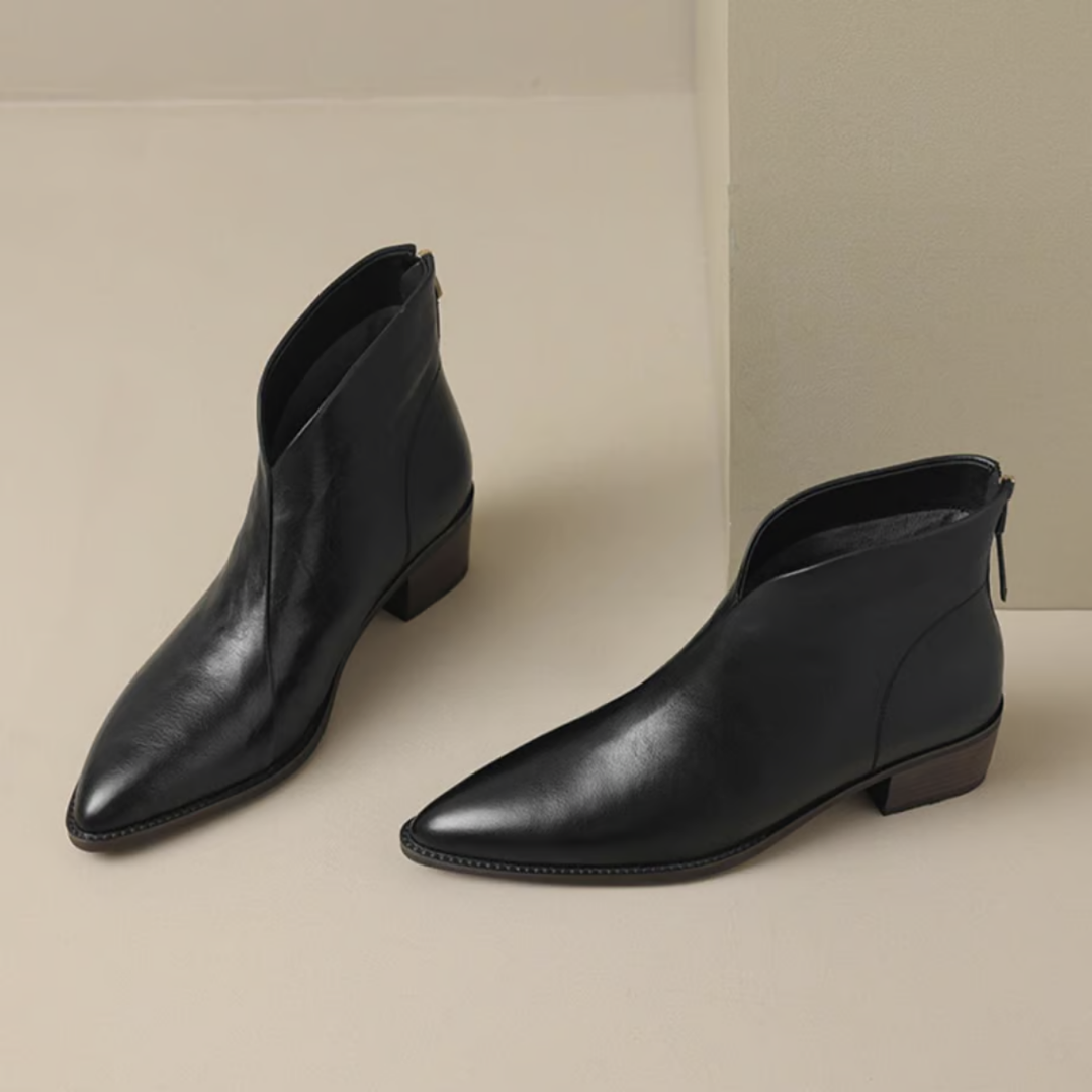 Oriana | Elegante Stiefeletten für Herren mit niedrigem Absatz