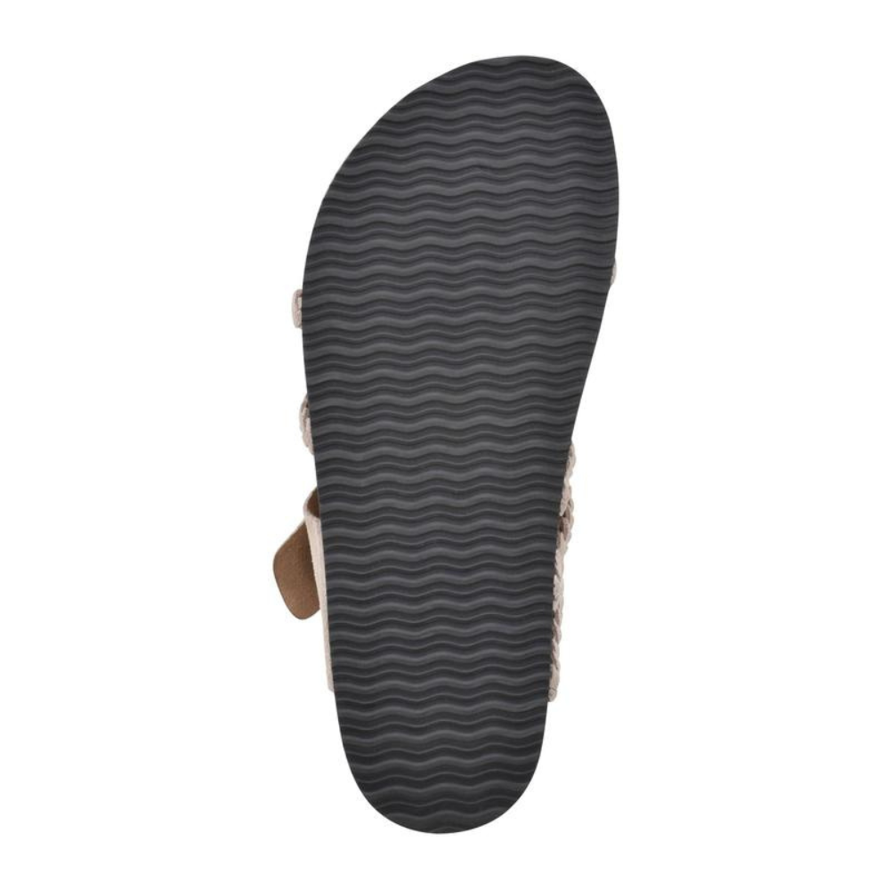 Helena Kork Geflochtene Sandalen für Damen mit niedrigem Absatz