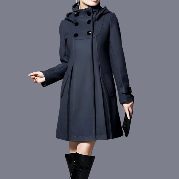 Solana | Stylische Jacke für Damen mit Mandarinkragen und langen Ärmeln