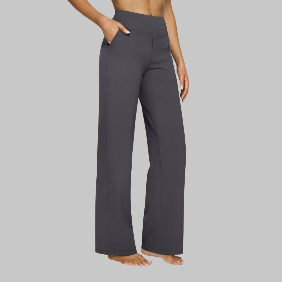 Calista | Bequeme Hosen für Damen mit geradem Bein und hohem Bund