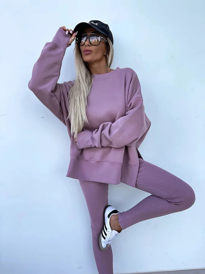 Alice | Übergroßes Sweatshirt und Leggings für Damen