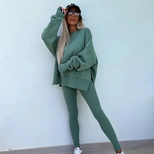 Alice | Übergroßes Sweatshirt und Leggings für Damen