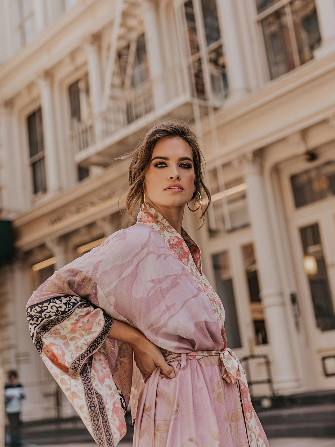 Elena | Damen Maxi-Kimono