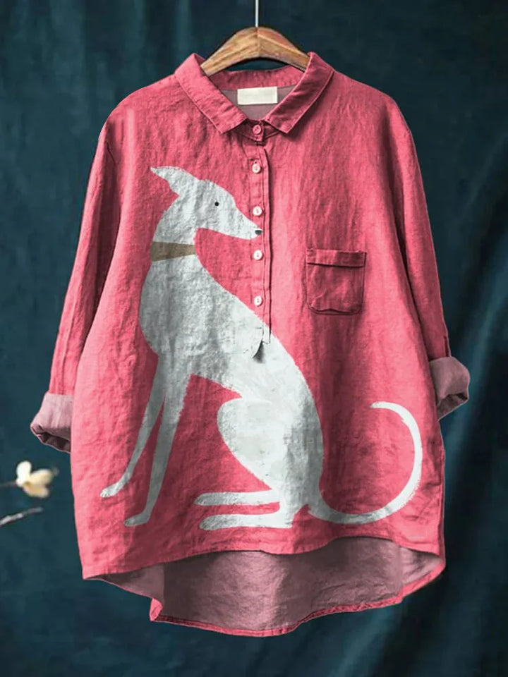 Daisy | Hundekunst-Shirt mit langen Ärmeln