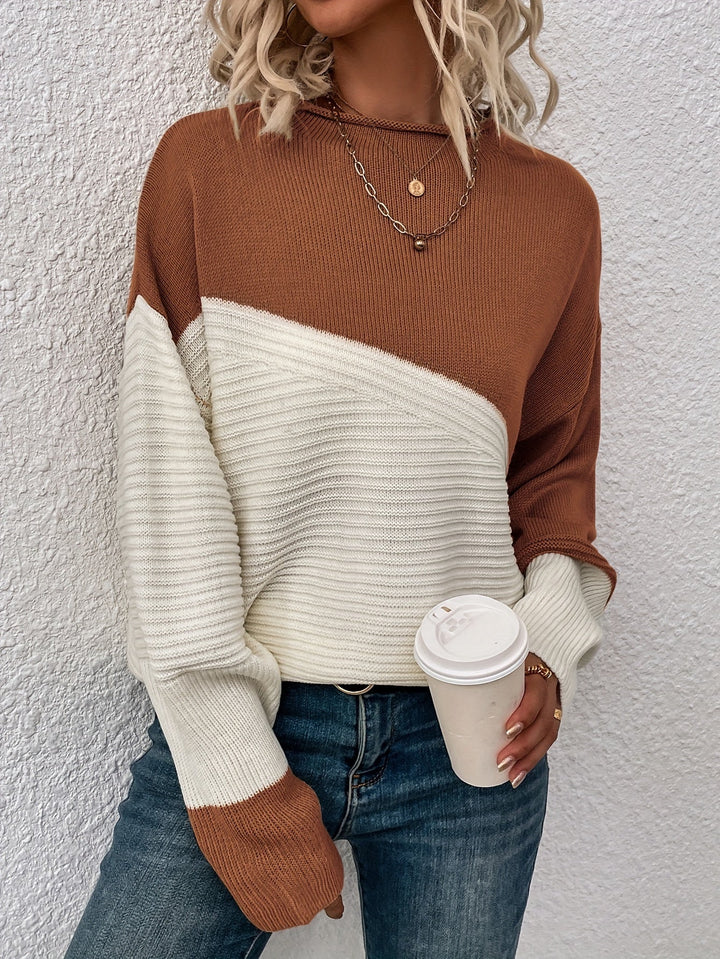 Zelda | Eleganter Color Block Pullover
