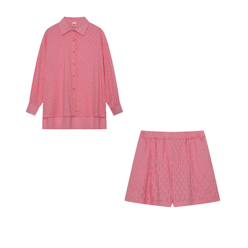 Elizabeth | Luftiges Shirt- und Shorts-Set für Damen
