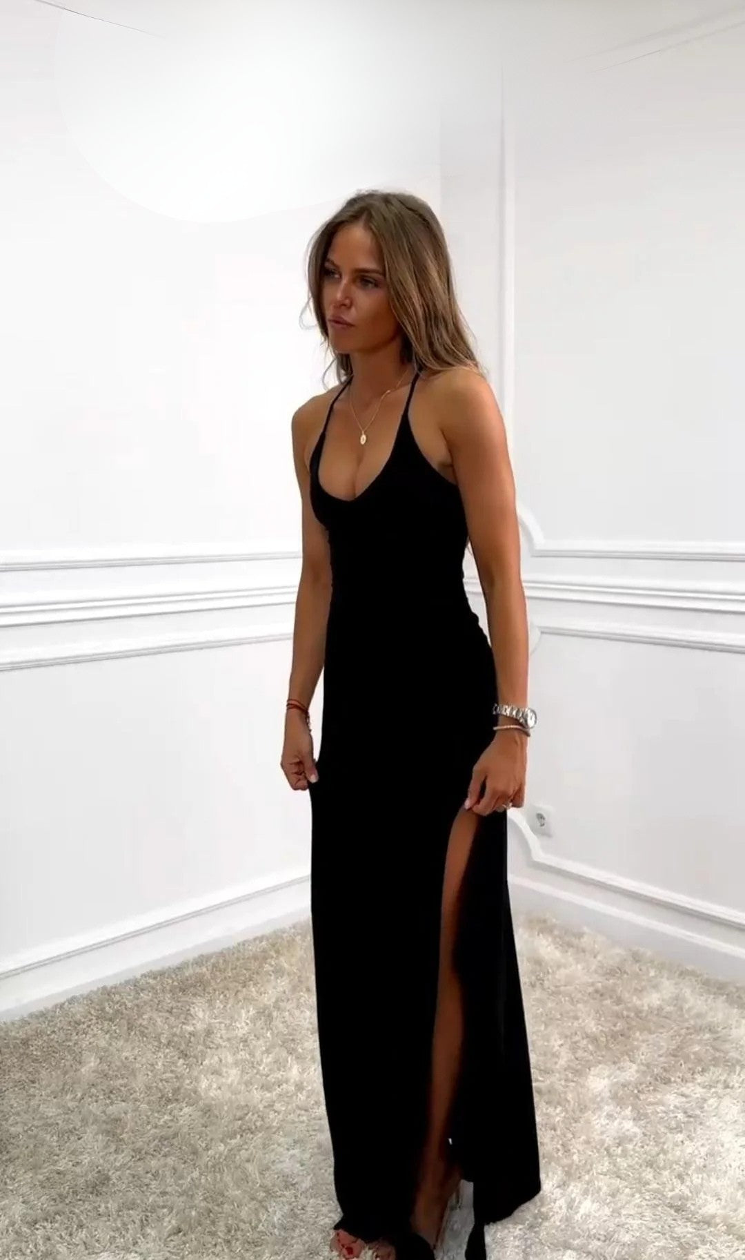 Rossana | Kleid mit langen Ärmeln