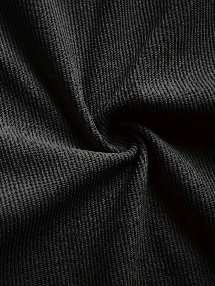 Lukas | Herren Langarm-Overshirt mit Knöpfen und Taschen