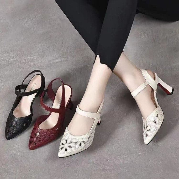Jonah | Retro Orthopädische High Heels Pumps für Damen