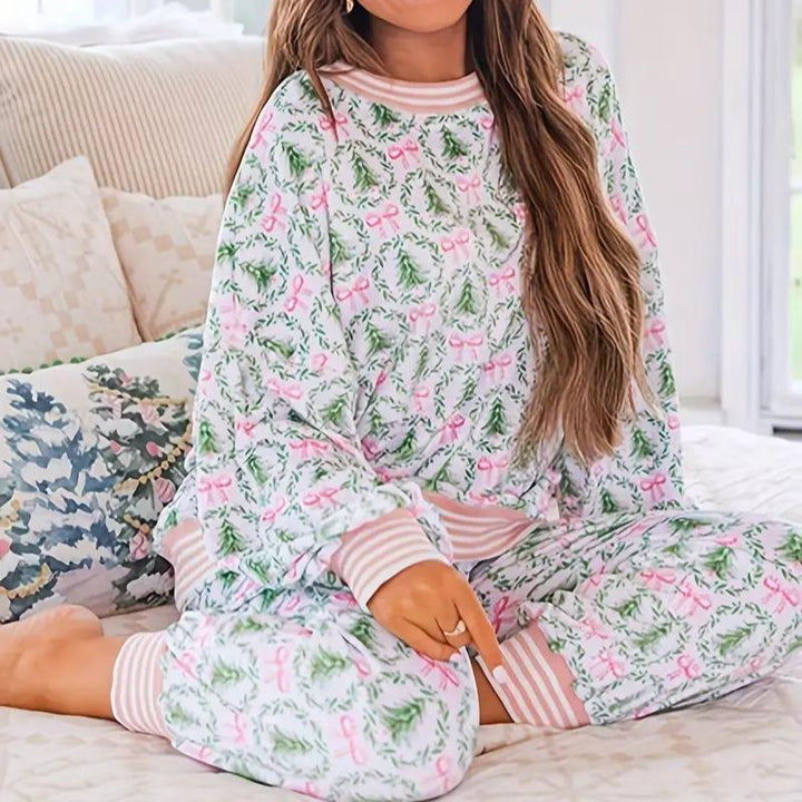 Aubrey | Gemütliches Weihnachts-Loungewear-Set für Damen