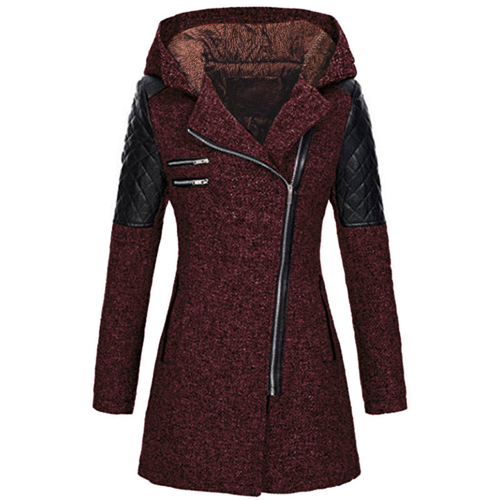 Rose | Winterjacke für Damen mit Kapuze und langen Ärmeln