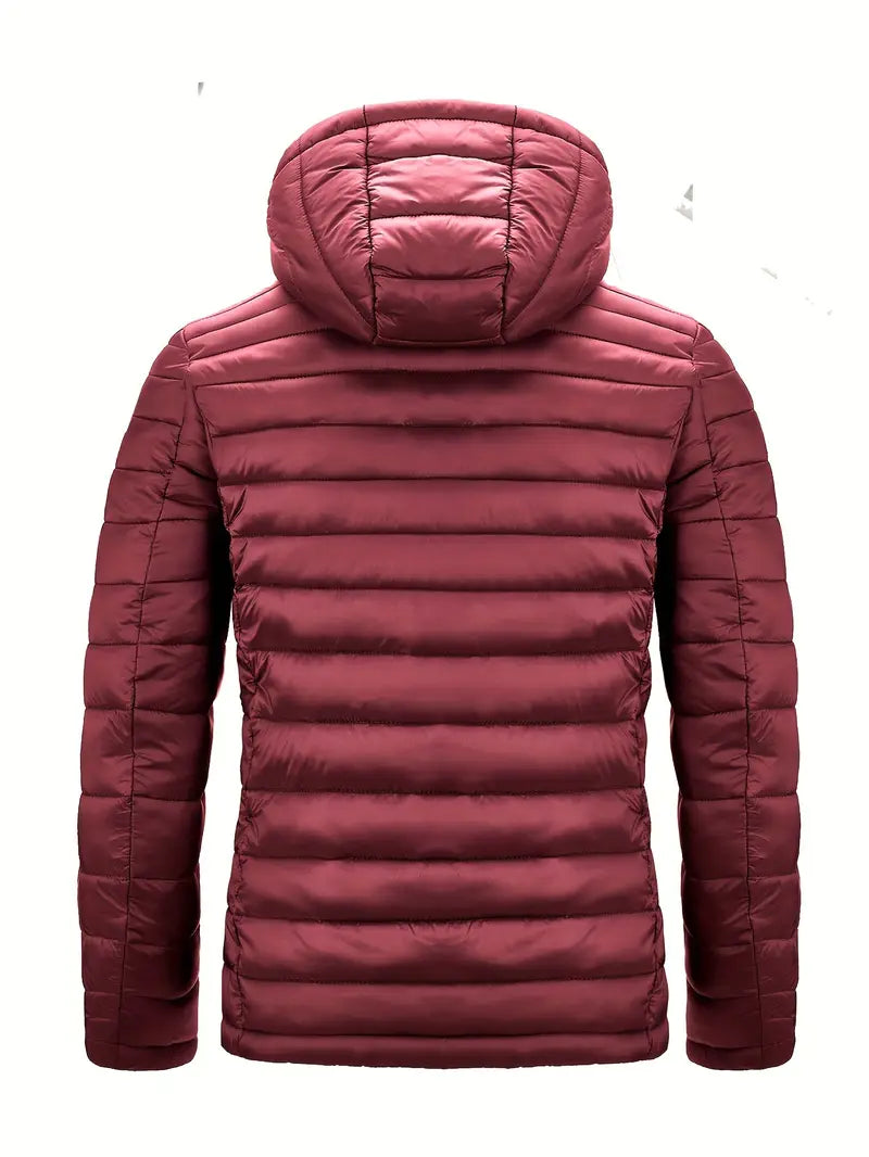 Elegante Kapuzenjacke für Herren mit langen Ärmeln