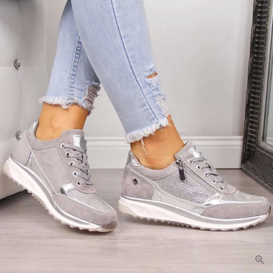 Ginevra | Ortopädische Turnschuhe mit Reißverschluß
