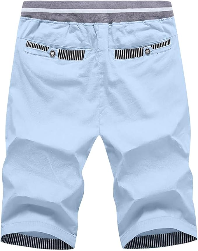 Herren Shorts mit Taschen und Kordelzug