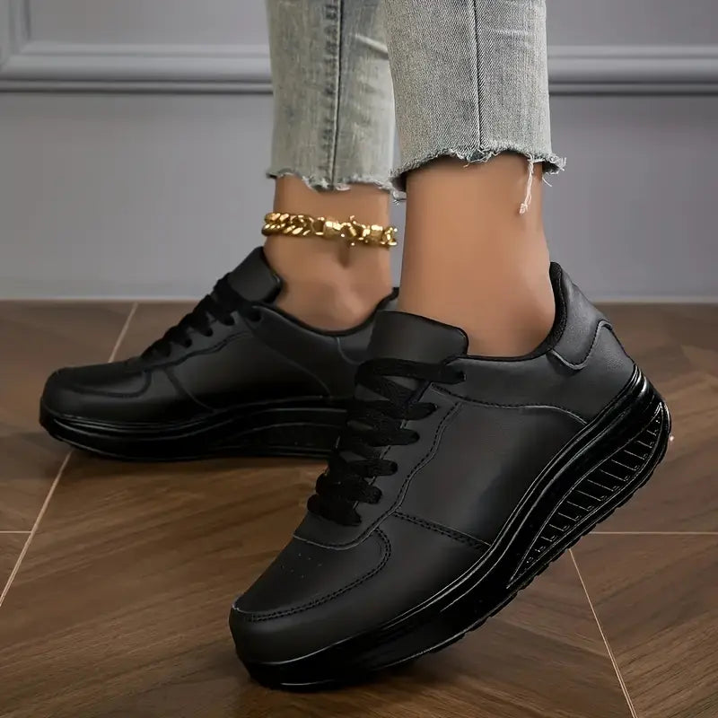 Atmungsaktive Plattform-Sneaker für Damenmode für Damen