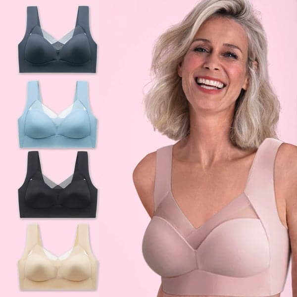 Charmante drahtlose Push-Up-BHs 1+1 GRATIS für Damen