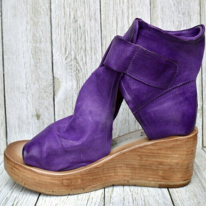 Ariana | Auffällige Keil-Sandalen für Damen mit mittelhohem Absatz