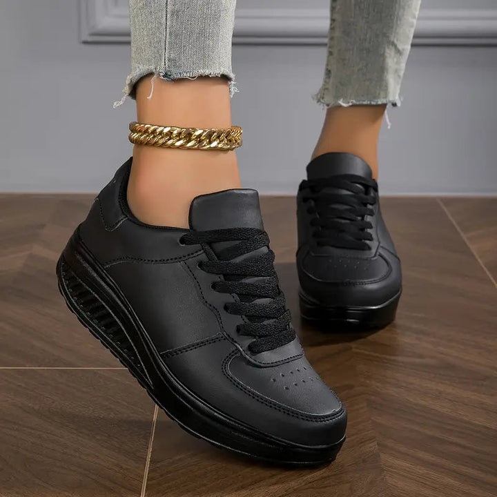 Atmungsaktive Plattform-Sneaker für Damenmode für Damen