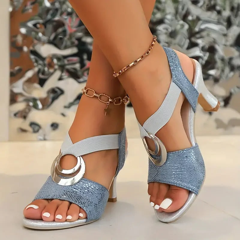 Liza | Orthopädische stilvolle High Heel Sandale für Damen