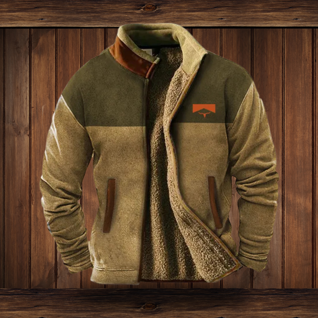 Theo | Outdoor Jacke mit Rundhalsausschnitt und langen Ärmeln