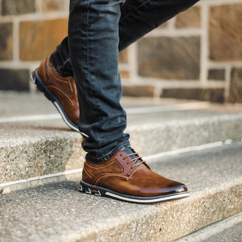 Oxford Lisse | Orthopädischer Anzugschuh für Herren