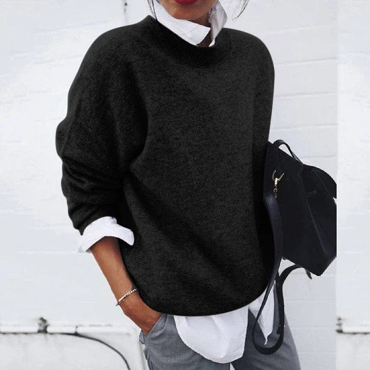 Daisy | Weicher Pullover für Damen mit Rundhalsausschnitt und langen Ärmeln