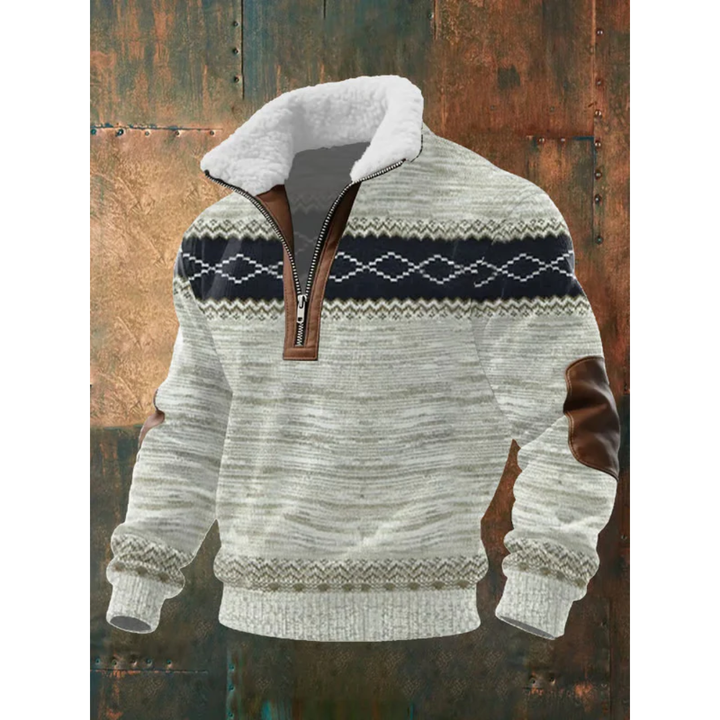 SILVORO | Pullover für Herren mit hohem Kragen