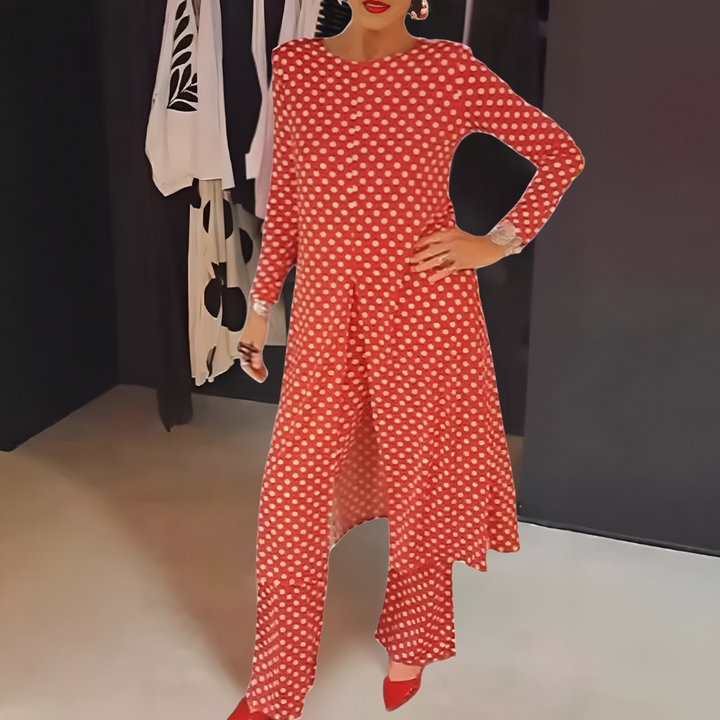 Marcella | Polka Dot Chic Set mit Punkten