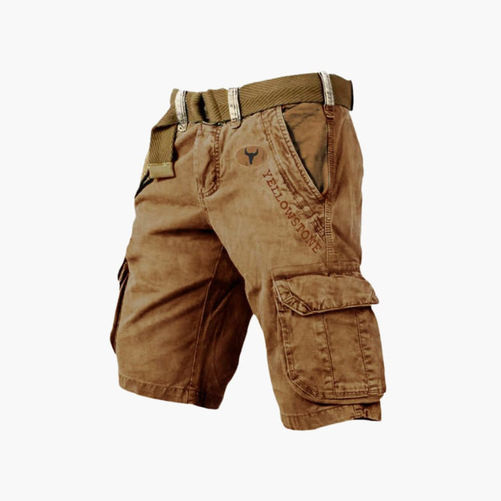 Danny | 6-Taschen Cargo Shorts für Herren mit geradem Bein und mittlerem Bund