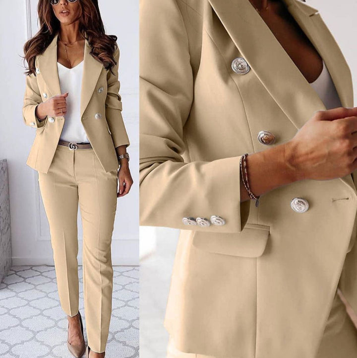 Lily | Doppelreihiges Anzugset für Damen
