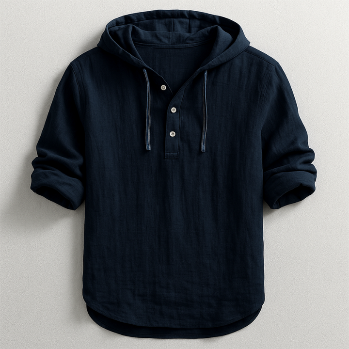 Fabio | Luxus Hoodie für Herren mit Kapuze und langen Ärmeln