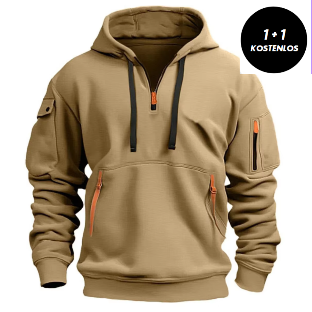 Leonardo | Kapuzenpullover für Herren mit langen Ärmeln