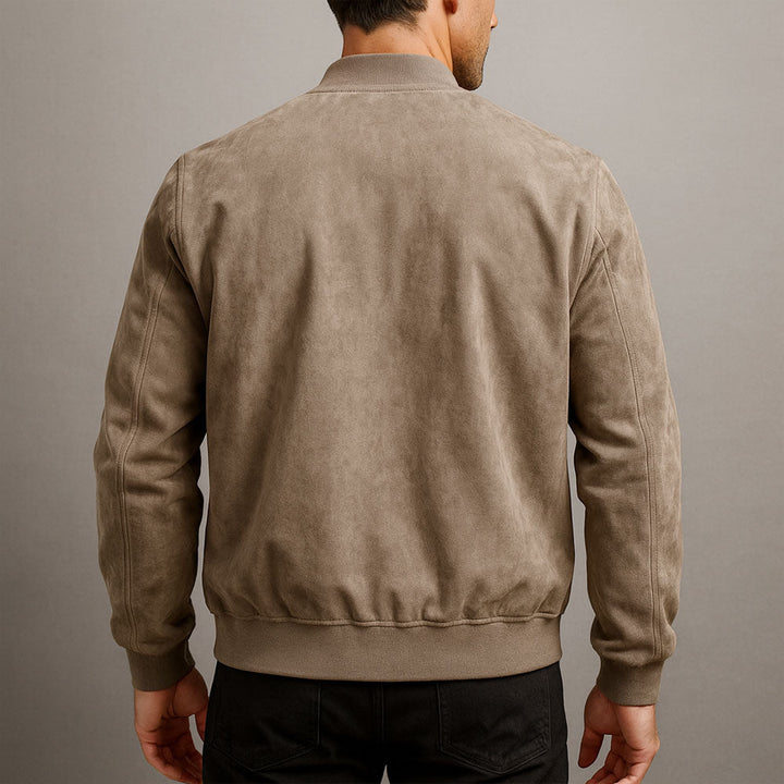 Marius | Klassische Urban Jacke für Herren mit Rundhalsausschnitt